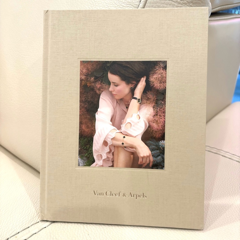 Van Cleef & Arpels VCA Hard-Covered Book Coffee Table Catalog Magazine